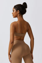 Load image into Gallery viewer, Spaghetti Strap Sports Bra