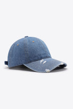 Load image into Gallery viewer, Distressed Adjustable Baseball Cap