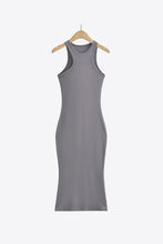 Load image into Gallery viewer, Round Neck Sleeveless Midi Dress