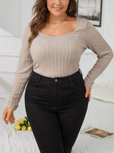Load image into Gallery viewer, Plus Size Long Sleeve T-Shirt