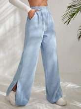 Load image into Gallery viewer, Slit Pocketed High Waist Wide Leg Pants
