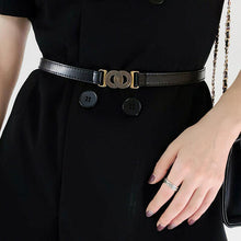 Load image into Gallery viewer, Alloy Buckle PU Belt