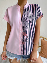 Load image into Gallery viewer, Contrast Color Buttoned Shirt