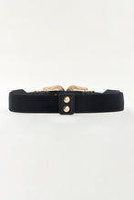 Load image into Gallery viewer, Symmetrical Zinc Alloy Buckle PU Leather Belt