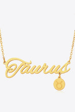 Load image into Gallery viewer, Constellation Pendant Zircon Necklace