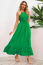 Load image into Gallery viewer, Smocked Crisscross Spaghetti Strap Dress