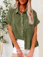 Load image into Gallery viewer, Button Up Short Sleeve Shirt
