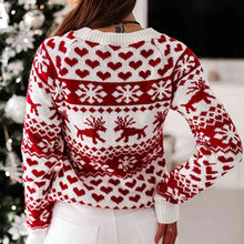 Load image into Gallery viewer, Christmas Raglan Sleeve Sweater