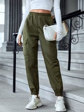 Load image into Gallery viewer, High Waist Joggers with Pockets