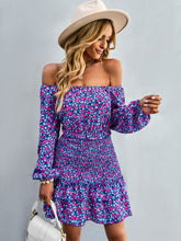 Load image into Gallery viewer, DAYANA Floral Ruffled Dress