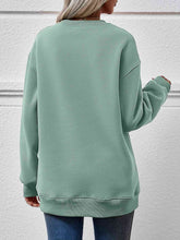Load image into Gallery viewer, Round Neck Long Sleeve Sweatshirt