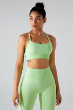 Load image into Gallery viewer, Crisscross Spaghetti Strap Active Cami