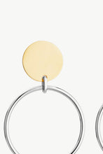 Load image into Gallery viewer, Gold-Plated Stainless Steel Drop Earrings