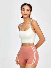 Load image into Gallery viewer, Crisscross Spaghetti Strap Active Bra