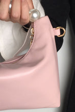 Load image into Gallery viewer, PU Leather Pearl Handbag