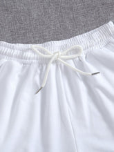 Load image into Gallery viewer, Drawstring Pocketed Elastic Waist Shorts