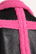 Load image into Gallery viewer, Double Take Contrast Color Double-Breasted Jacket