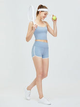Load image into Gallery viewer, Contrast Trim High Waist Active Shorts