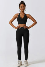 Load image into Gallery viewer, Crisscross Sports Bra and Leggings Set