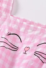 Load image into Gallery viewer, Baby Plaid Cat Graphic Bodysuit