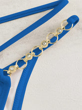 Load image into Gallery viewer, Chain Tied Two-Piece Bikini Set