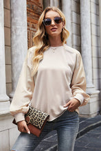 Load image into Gallery viewer, Round Neck Dropped Shoulder Sweatshirt