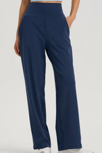 Load image into Gallery viewer, Straight Leg Sports Pants with Pockets