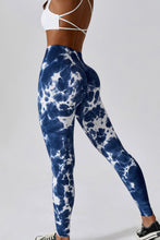 Load image into Gallery viewer, High Waist Tie-Dye Long Sports Pants