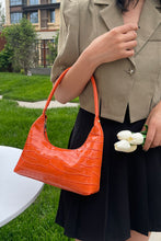 Load image into Gallery viewer, Textured PU Leather Shoulder Bag