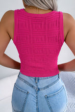 Load image into Gallery viewer, Cutout Sleeveless Knit Top