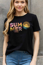 Load image into Gallery viewer, Simply Love Full Size SUMMER VIBES Graphic Cotton Tee