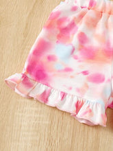 Load image into Gallery viewer, Baby Girl BESTIE Round Neck T-Shirt and Shorts Set