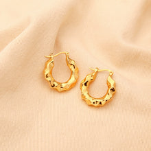Load image into Gallery viewer, Gold-Plated Huggie Earrings