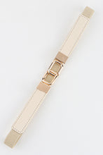 Load image into Gallery viewer, Geometric Double Buckle Elastic Belt