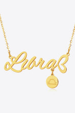 Load image into Gallery viewer, Constellation Pendant Zircon Necklace