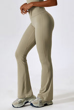 Load image into Gallery viewer, Wide Waistband Slim Fit Wide Leg Sports Leggings