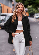 Load image into Gallery viewer, Dropped Shoulder Longline Shirt