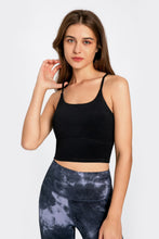 Load image into Gallery viewer, Crisscross Back Scoop Neck Sports Cami