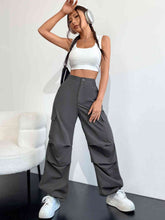 Load image into Gallery viewer, High Waist Cargo Pants