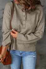 Load image into Gallery viewer, ADALEE Henley Sweater