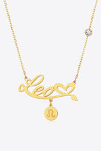 Load image into Gallery viewer, Constellation Pendant Zircon Necklace