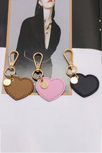Load image into Gallery viewer, Assorted 4-Pack Heart Shape PU Leather Keychain