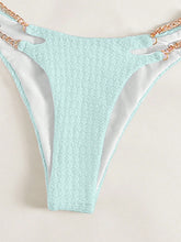 Load image into Gallery viewer, Chain Detail Halter Neck Bikini Set