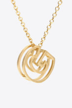 Load image into Gallery viewer, A to J Letter Pendant Necklace