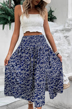 Load image into Gallery viewer, Ditsy Floral Slit High Waist Skirt