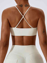 Load image into Gallery viewer, Cropped Halter Neck Sports Bra