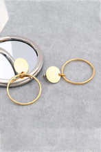 Load image into Gallery viewer, Gold-Plated Stainless Steel Drop Earrings