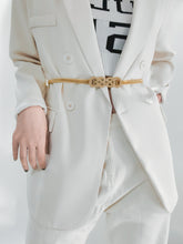 Load image into Gallery viewer, Knot Buckle Metal Belt