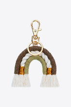 Load image into Gallery viewer, Random 4-Pack Rainbow Tassel Key Chain