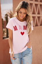 Load image into Gallery viewer, MAMA Heart Graphic Tee
